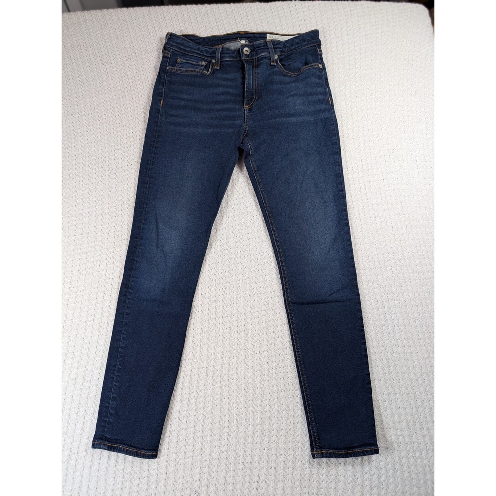 Rag & Bone Carmen Skinny‎ Jeans Dark Indigo Blue Stretch Denim Size 29
